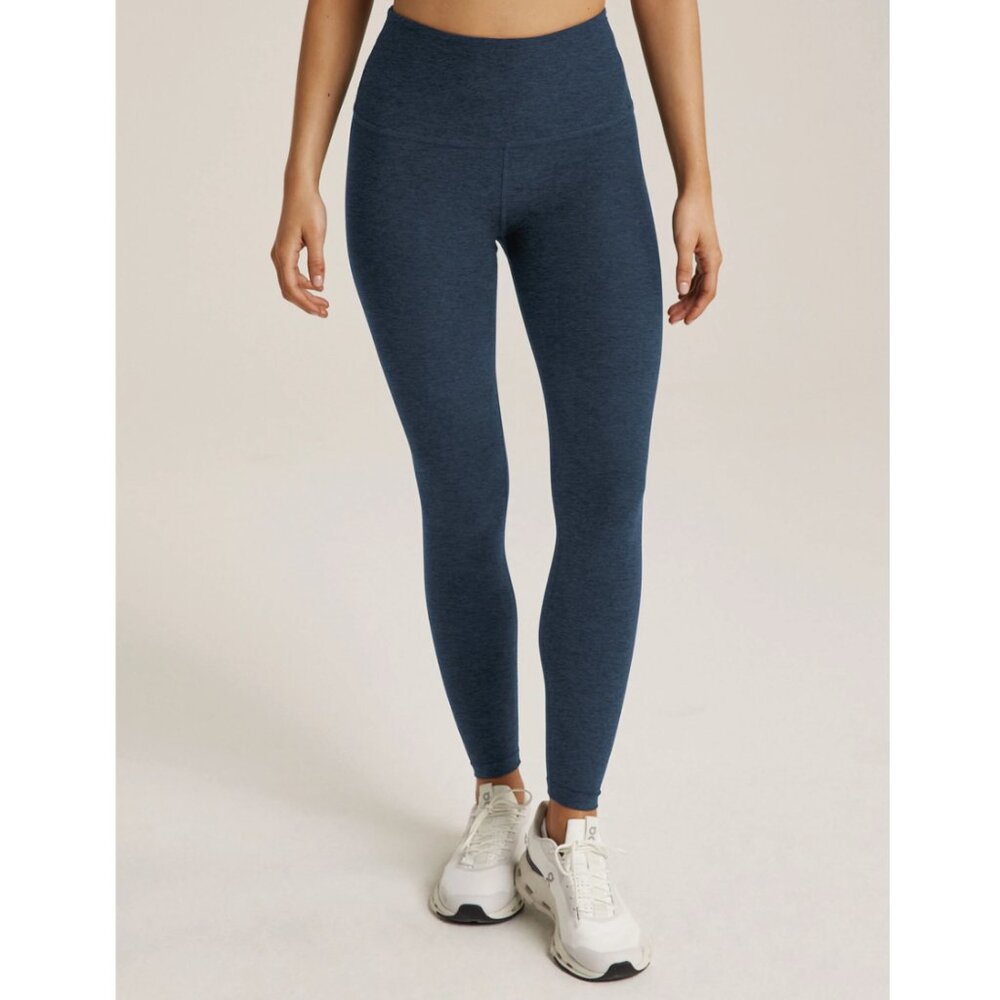 Beyond Yoga Spacedye Caught In The Midi High Waisted Legging Nocturnal Navy